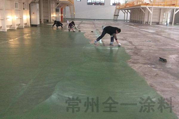 環氧地坪翻新施工圖