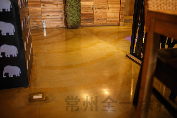 藝術復古地坪漆施工工藝及細節要求需知